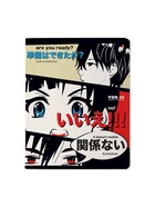 Тетрадь 48 листов в клетку MANGA ANIME, обложка мелованный картон, матовая ламинация, МИКС - Фото 10
