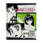 Тетрадь 96 листов в клетку на гребне MANGA ANIME, обложка мелованный картон, глянцевая ламинация, МИКС - Фото 5