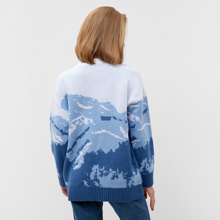 Джемпер женский MINAKU: Casual Collection цвет голубой, р-р 42-44 64894