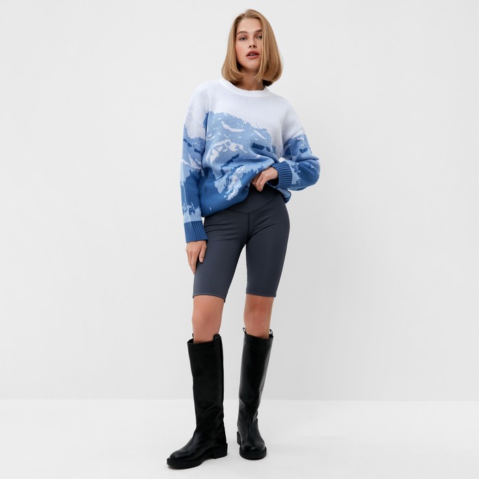 Джемпер женский MINAKU: Casual Collection цвет голубой, р-р 42-44 64894