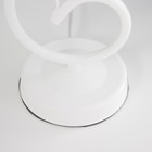 Лампа настольная Марсель 1х15Вт Е14 18х18х42см белый/красный RISALUX - фото 22388824