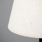 Лампа настольная "Элеонора" 1х15Вт Е27 черный/белый 22х22х42см - фото 24551472