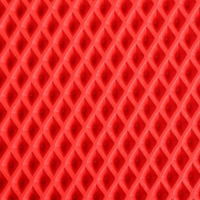 Коврик eva универсальный, Ромбы 140 х 66 см, красный