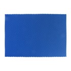 Коврик eva универсальный, Ромбы 46 х 66 см, синий - фото 7133189