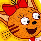 Деревянный фигурный пазл «Карамелька», kids S 9794179 - фото 16040669