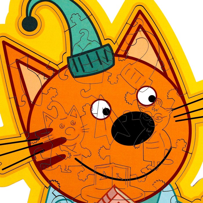 Деревянный фигурный пазл «Компот» kids S 64902