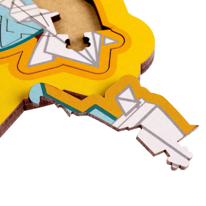 Деревянный фигурный пазл «Компот» kids S 64902