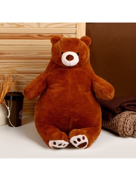 Мягкая игрушка «Медведь», 50 см, цвет коричневый