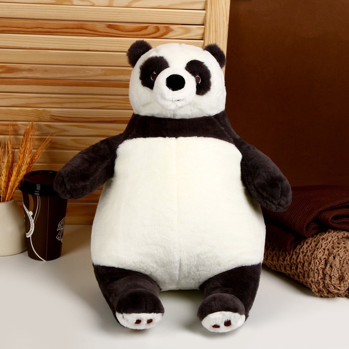 Мягкая игрушка «Панда», 50 см, цвет чёрно-белый - Фото 1