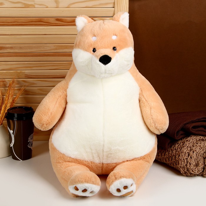Мягкая игрушка «Собака», 55 см, цвет оранжевый - Фото 1