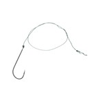 Плетёные поводки Набор № 4, крючок № 4, диаметр 0.2 мм (комплект 10 шт) - фото 22840453