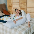 Подушка-обнимашка, белая - фото 24741063