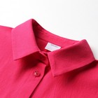Костюм для девочки (рубашка и шорты) MINAKU, цвет фуксия, рост 134-140 см - Фото 7