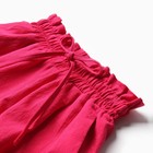 Костюм для девочки (рубашка и шорты) MINAKU, цвет фуксия, рост 134-140 см - Фото 9