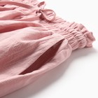Костюм для девочки (рубашка и шорты) MINAKU, цвет пудрово-розовый, рост 158-164 см - Фото 10