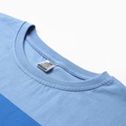 Футболка женская, цвет синий, размер 50 - фото 22498987