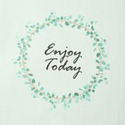 Футболка женская принт «Enjoy Today», цвет мятный, размер 50 - Фото 8