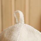 Набор банный "Смайл 3" Шапка с вышивкой, мочалка в коробке - фото 24187766