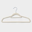 Плечики - вешалки для одежды, 41×22 см, 5 шт., белые - Фото 2