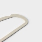 Плечики - вешалки для одежды, 41×22 см, 5 шт., белые - Фото 4