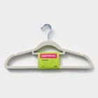 Плечики - вешалки для одежды, 41×22 см, 5 шт., белые - Фото 5