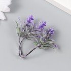 Искусственное растение для создания флорариума "Лаванда тройная" 6 см (комплект 10 шт) - фото 25325410