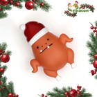 Игрушка для собак пищащая «Новогодняя курочка», 13×10×5.7 см - Фото 1