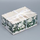 Коробка для капкейка «Снежные игрушки», 23 × 16 × 10 см - фото 319637561