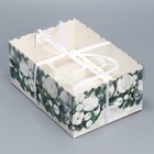 Коробка для капкейка «Снежные игрушки», 23 × 16 × 10 см - Фото 2