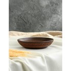 Салатник "Классический", декор, красная глина, 0.6 л, ручная работа - фото 10677108