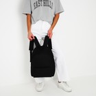 Рюкзак школьный текстильный NAZAMOK, 38х14х27 см, цвет чёрный - Фото 11