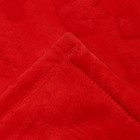 Плед с рукавами Этель "Красные сердечки" 150*200 см,100% п/э, велсофт 280 гр/м2 - фото 22390428