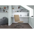 Кресло офисное "Chairman" 030 хром, без подлокотников, бежевое - Фото 1