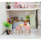 Интерьерный конструктор Hobby Day MiniHouse «Розовый лофт», румбокс - Фото 4
