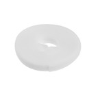 Лента-липучка для проводов 5000×10×1.5 мм ТУНДРА, белая, 1 шт. - Фото 2