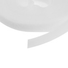 Лента-липучка для проводов 5000×10×1.5 мм ТУНДРА, белая, 1 шт. - Фото 3