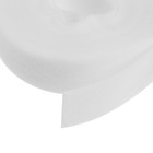 Лента-липучка для проводов 5000×20×1.5 мм ТУНДРА, белая, 1 шт. - Фото 3