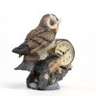 Часы настольные интерьерные «Сова», 17×10×19 см, циферблат d=6 см - Фото 2