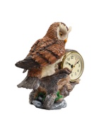 Часы настольные интерьерные «Сова», 17×10×19 см, циферблат d=6 см - Фото 3