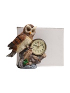 Часы настольные интерьерные «Сова», 17×10×19 см, циферблат d=6 см - Фото 9