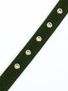 Ошейник двухслойный с вертлюгом, 2.5 см, зелёный - Фото 5