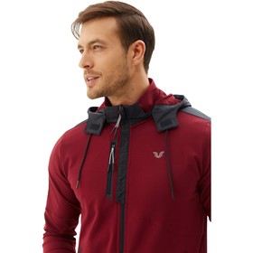 

Спортивный костюм мужской Bilcee Men's Hooded Zippered Tracksuit, размер 48-50 RUS