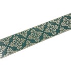 Карниз трёхрядный «Клевер», 320 см, декоративная планка 8 см, изумруд, золото  (артикул 9863273)  большой выбор товаров оптом и в розницу по низким ценам с доставкой