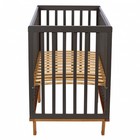Кроватка детская Polini Kids Simple 340, графит/дуб каменный - Фото 5
