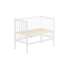 Кроватка детская приставная «Фея 100. Лея», белый - фото 109700949