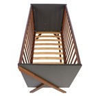 Кровать детская Polini Kids Porto 1300, 129×65×95 см, графит/дуб крафт - фото 119047829 Кровать детская Polini Kids Porto 1300, 129×65×95 см, графит/дуб крафт - фото 119047829
