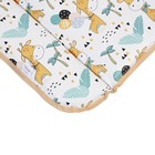 Матрас для пеленания Polini Kids «Жирафик», на комод, 65×65 см - Фото 3