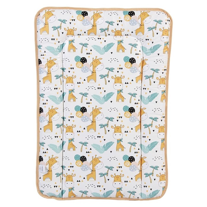 Матрас для пеленания Polini Kids «Жирафик», на комод, 70×50 см - Фото 1