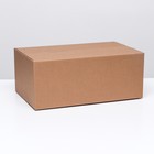 Коробка складная, бурая, 50 х 30 х 20 см - Фото 2