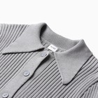 Джемпер женский MINAKU: Knitwear collection цвет серый, размер 46-48 - Фото 8
